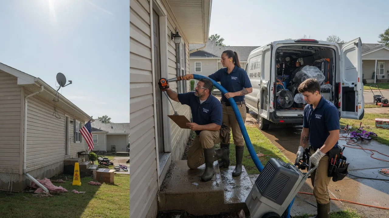 Ceiling Water Damage Restoration in Colonial Beach, VA near me